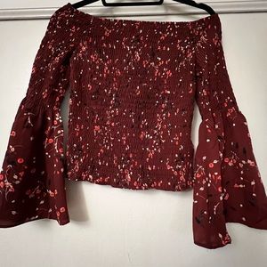 Off shoulder top